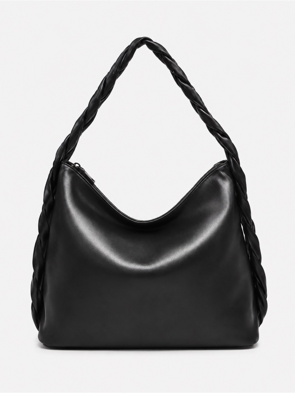 Delilah Braided Detail Hobo Bag